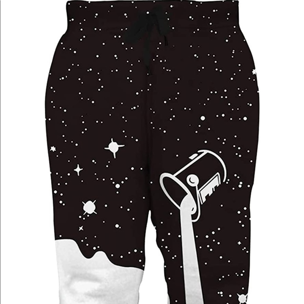 RAISEVERN Men Sweatpants Joggers Pants Sports Trousers with Drawstring; size: XL